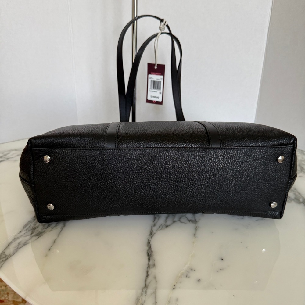Radley London Lynton Close Black Leather Ziptop Tote Bag NEW 111274 - Picture 7 of 16